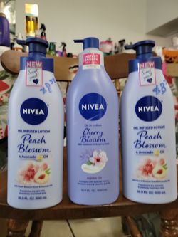 Tres Cremas Nivea DE 16.9oz Por Solo $21