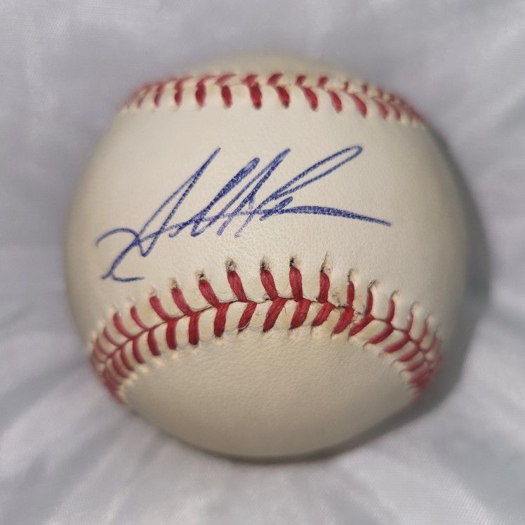Albie Lopez Autographed Baseball - Tampa Bay Rays Pitcher