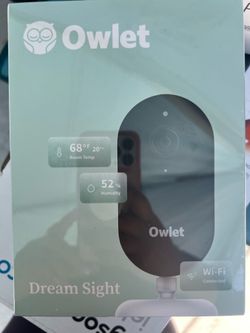 Owlet Dream Sight (Gen 3) Smart 2K HD Digital Video Baby Monitor - White