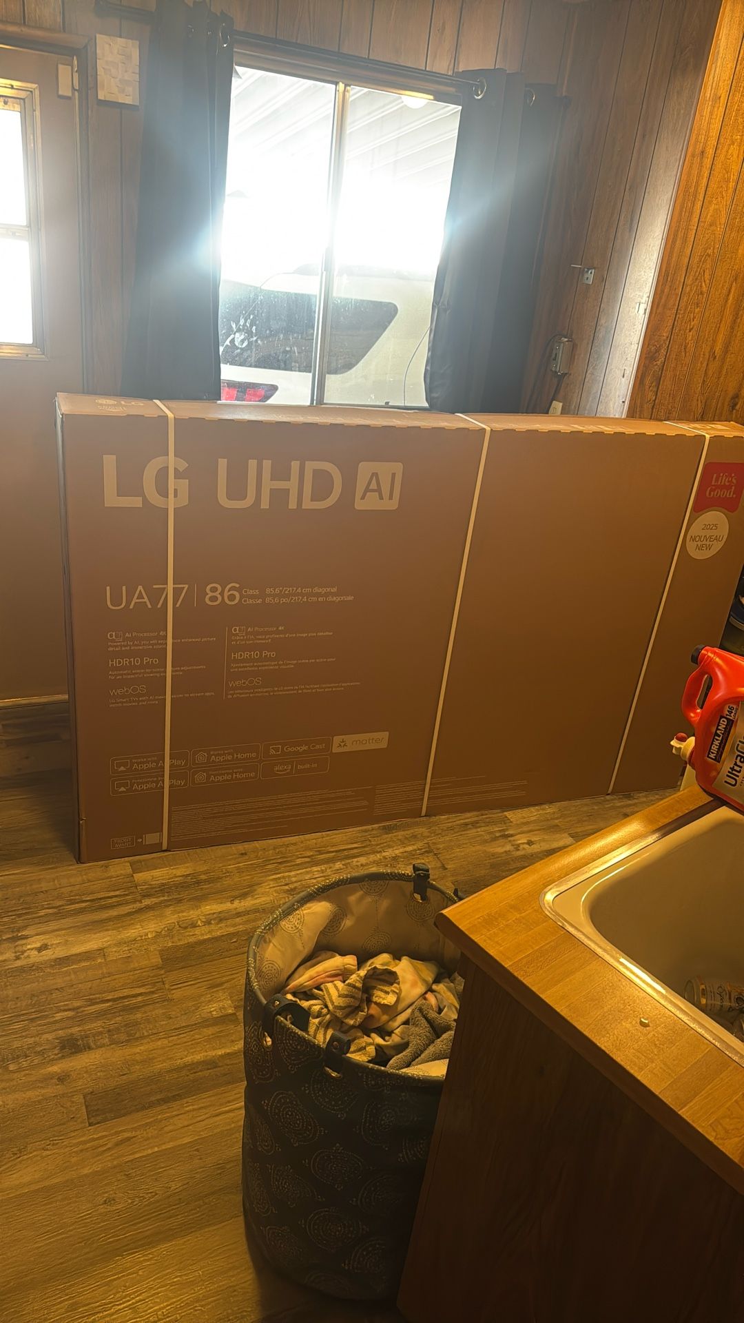 LG 86’inch TV