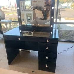 MORGAN BLACK VANITY SMALL