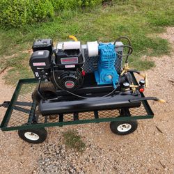 Gas air compressor