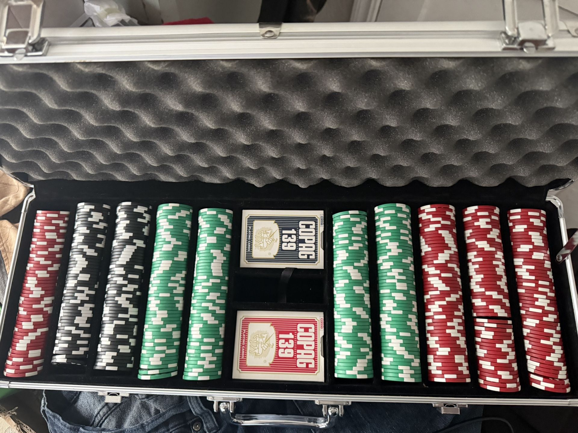 Official Weighted Poker Chip Set