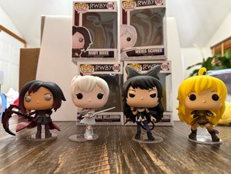 Complete set of 4 RWBY Funko Pop!