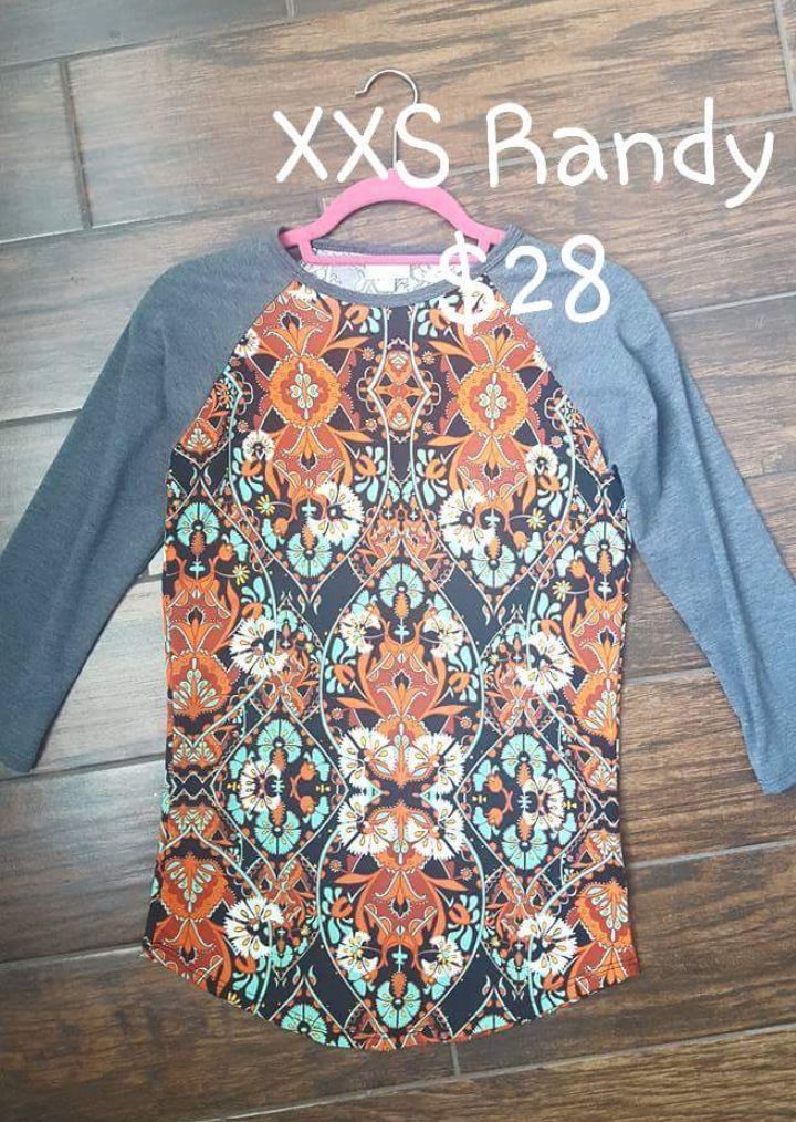 Lularoe Randy shirt XXS