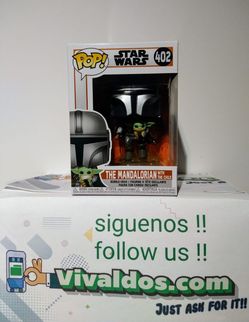 Funko Pop! Star Wars: The Mandalorian - Mando Flying w/Jet Pack