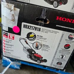 Honda Hrx217hya Mower With Blade Control New $800 Price FIRM// Nueva PRECIO FIRME $800