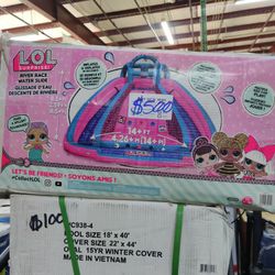 New Lol Double Slide Water Slide 