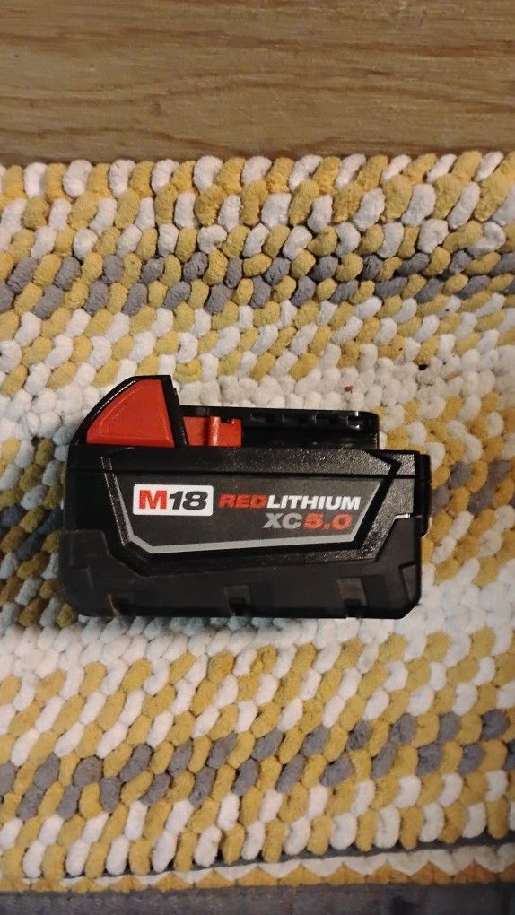 Milwaukee M18 Xc 5.0 Battery 