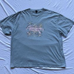 Brain Dead Equipment Chaos T-Shirt Grey Size XL