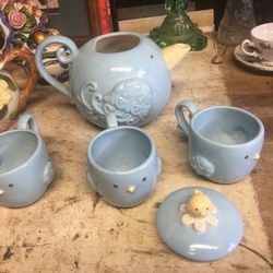 Antique China Set Of 4