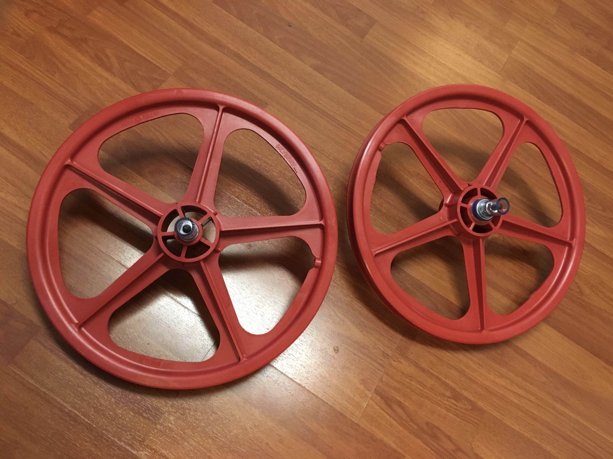 New! 20” Skyway tuff Mag (RED) Haro Bmx Wheels GT Dyno Pro Compe Performer Mongoose