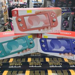 Nintendo Switch Lite Brand New Sealed With 1 Year Warranty 