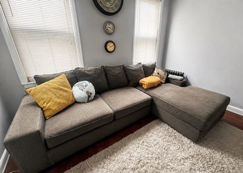 Brown Sectional Couch
