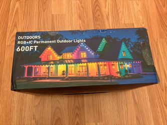 Brand New 600FT Permanent Outdoor RGB+IC Lights