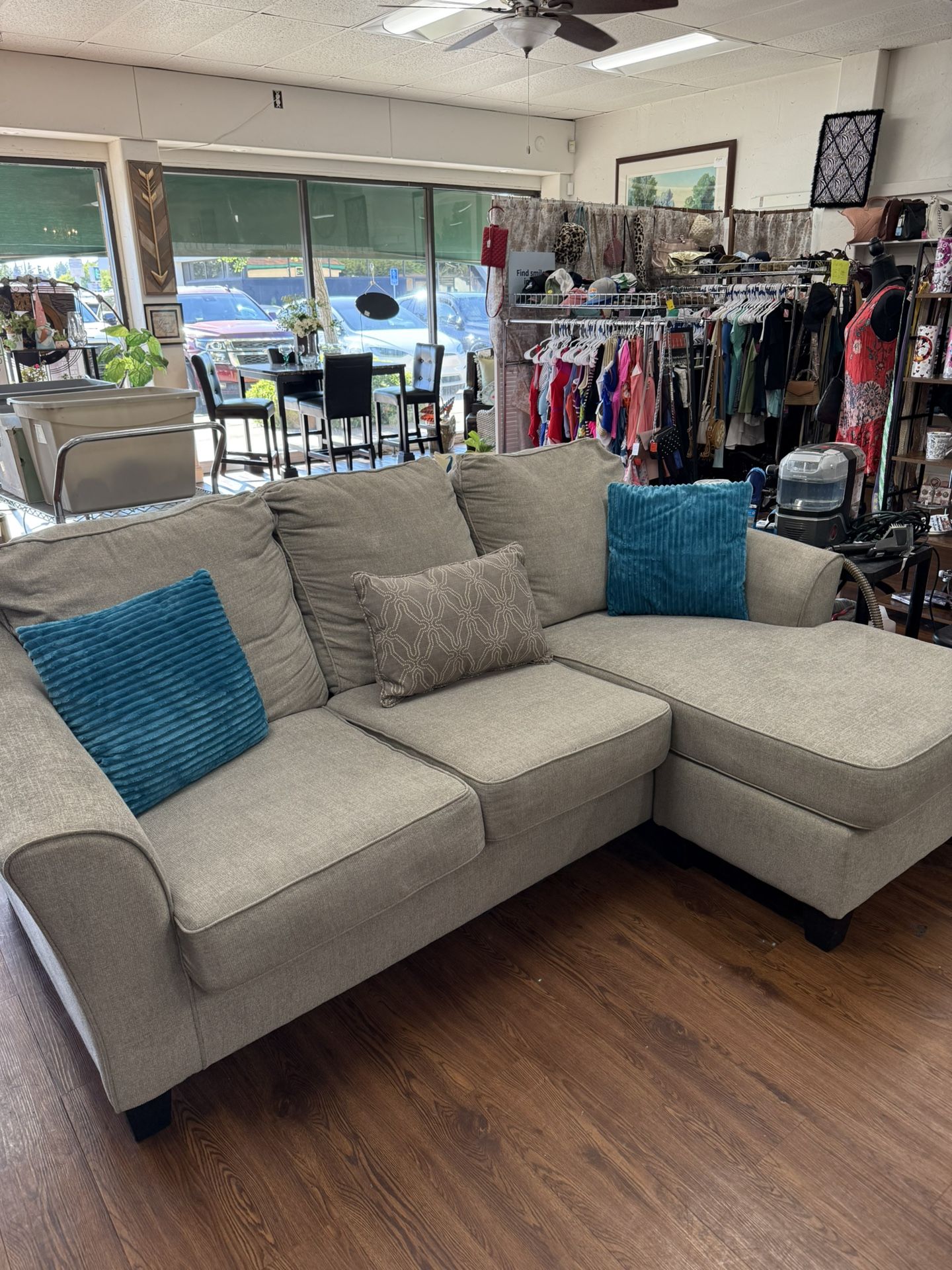 Small Gray Sectional
