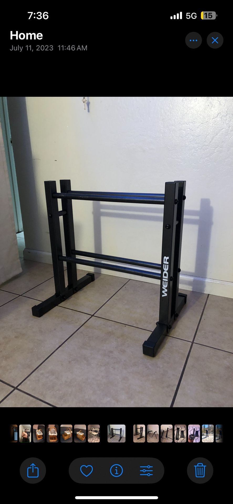 Dumbbell Rack