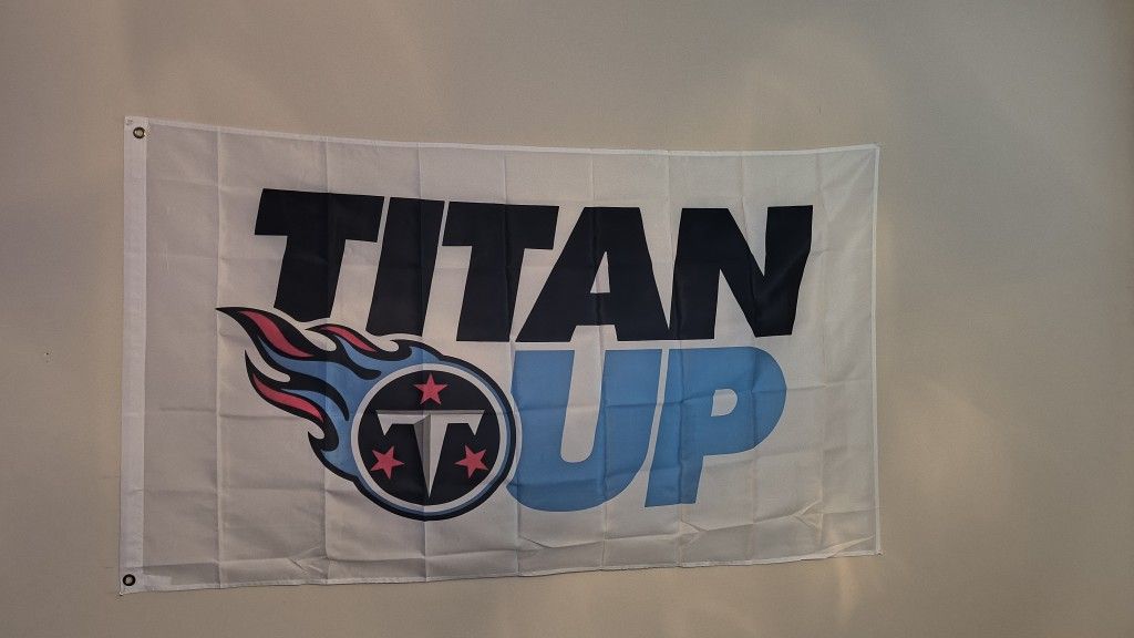Brand New TN Titans GAMEDAY Flag. Only Given To PSL Ticket Holders