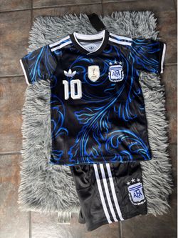 Argentina Messi kids soccer Jersey