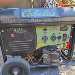11250/9000 Generator, Remote Start. 27 Hours