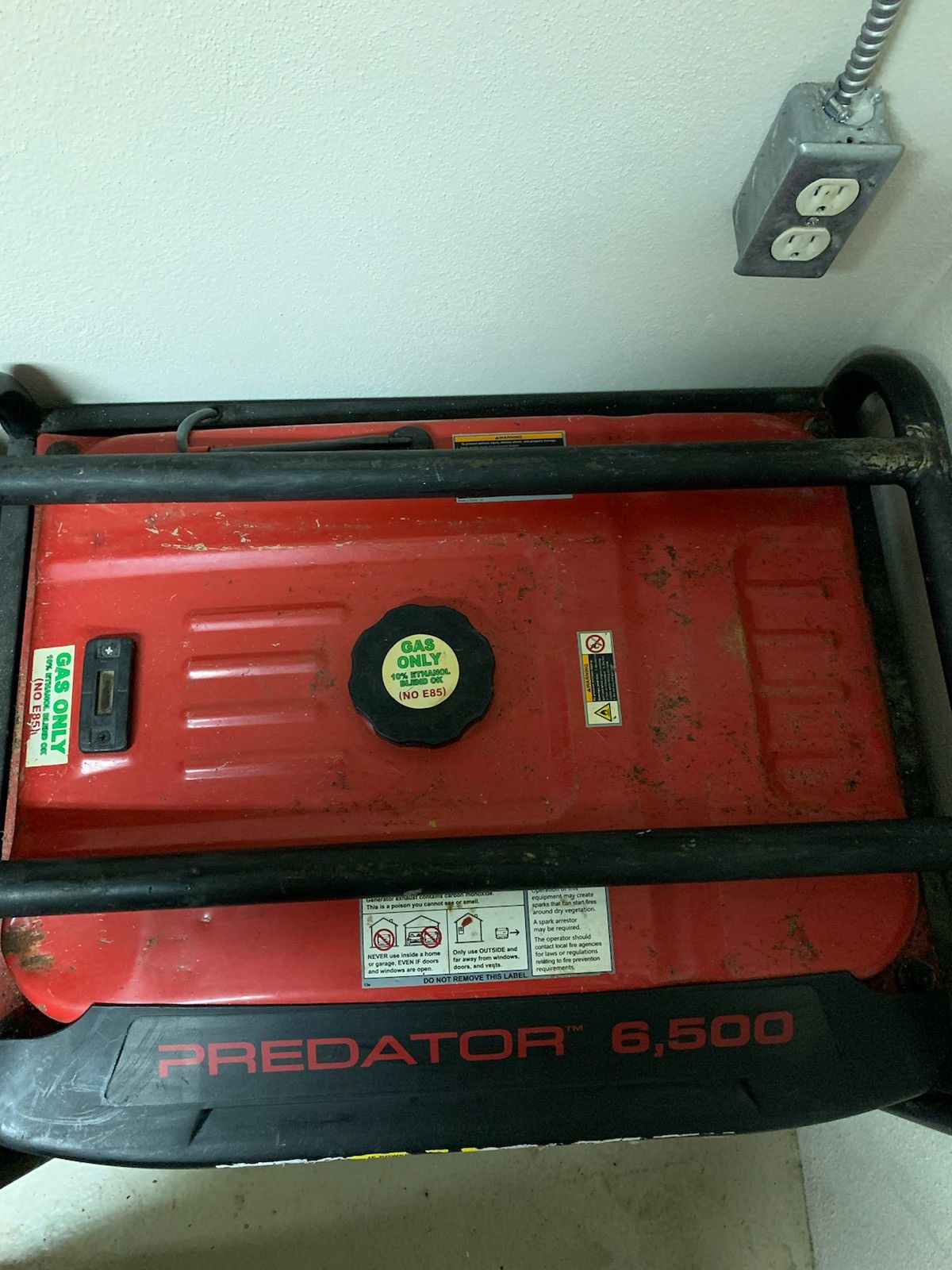 Predator 6500 Generator 5,500 watts