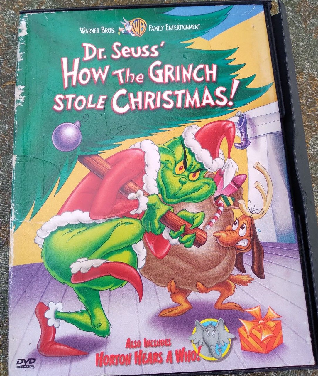 " HOW THE GRINCH STOLE CHRISTMAS" DVD ONLY $6.99 OBO