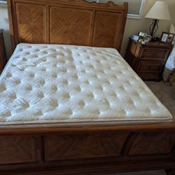 Pillow Top King Size Waterbed 