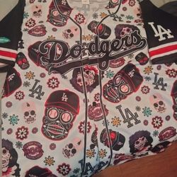 Dia De Los Dodgers Jersey Men's Size XL