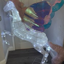 Majestic Light Up Christmas Unicorn - One Of A Kind 