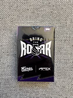 Sacramento Kings 2023-24 Season Playing Cards
