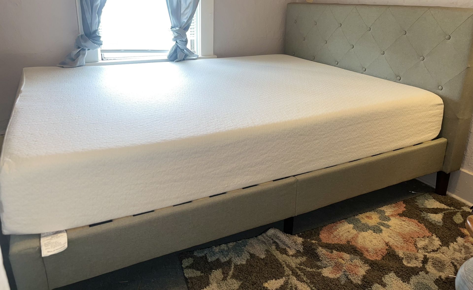 Queen Size Mattress and Frame