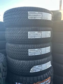 235/65R18 BRIDGESTONE WEATHERPEAK 106H 4 LLANTAS NUEVAS