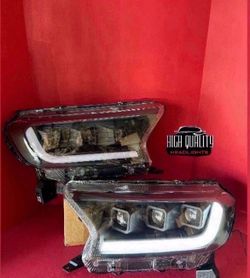 Ford Ranger 2019. 2023 Headlights.