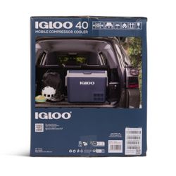 Igloo ICF40 Active Iceless Electric Cooler With Protective Cover Brand New In Box
