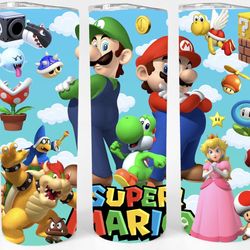 Super Mario Bros Tumbler
