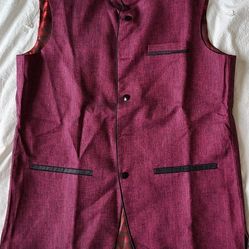 Purple men's vest - indian