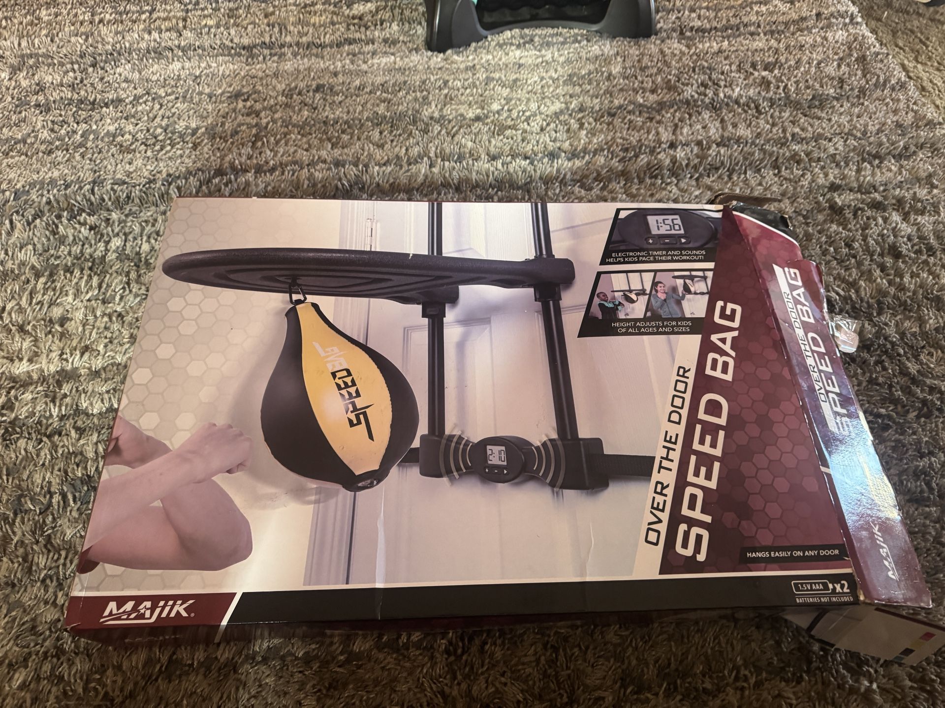 Over The Door Speed Bag