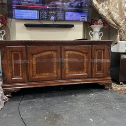 Solid Wood Tv Stand