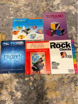 Piano music books