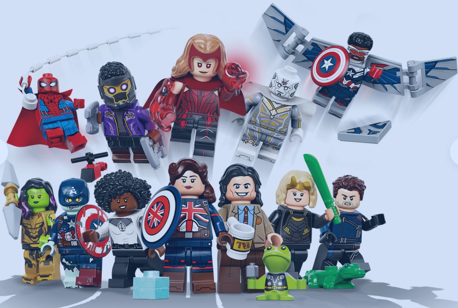 LEGO Marvel Series 1 Complete Full Set of 12 Minifigures 71031
