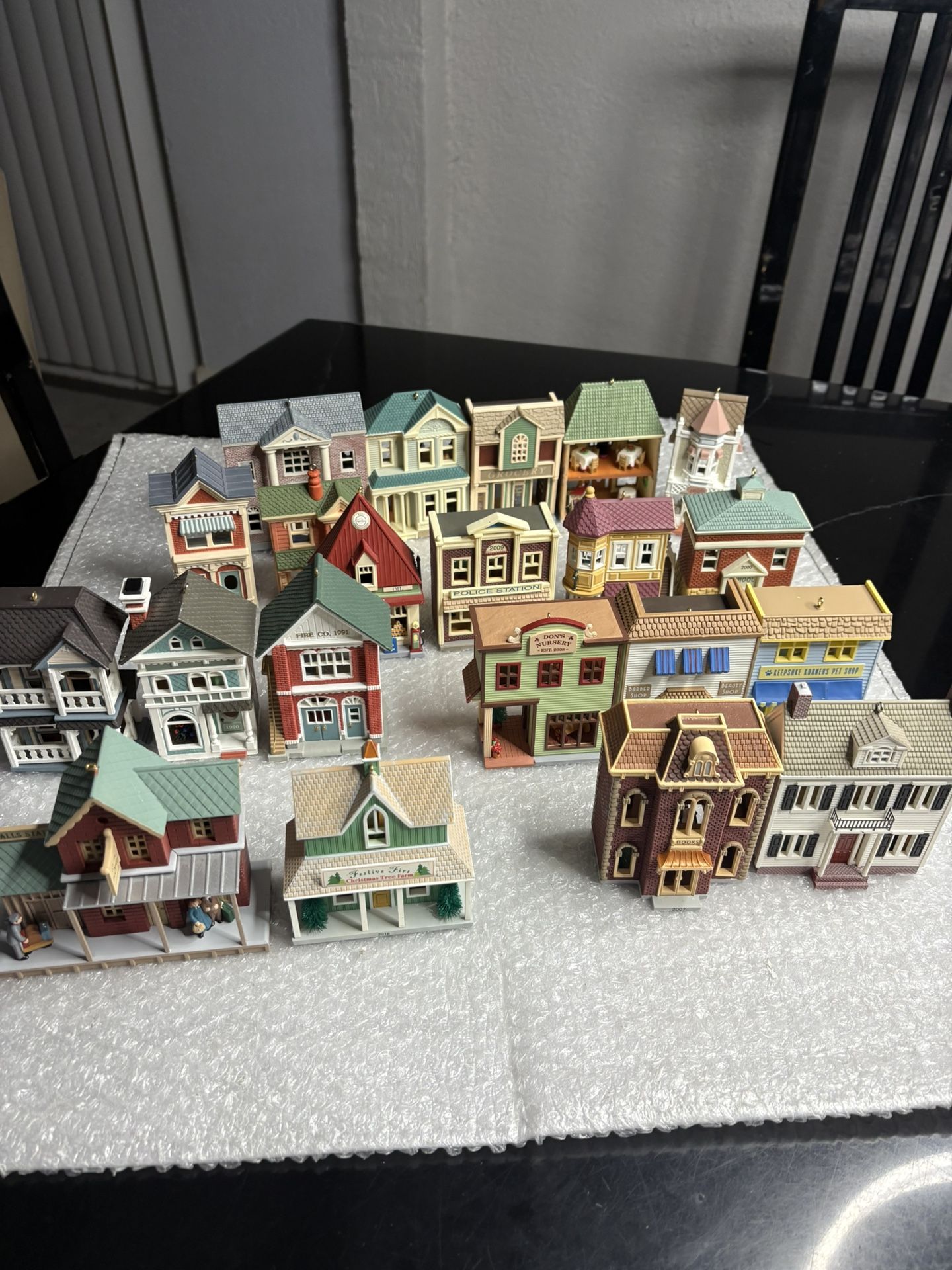 Hallmark Nostalgic houses ornaments bundle