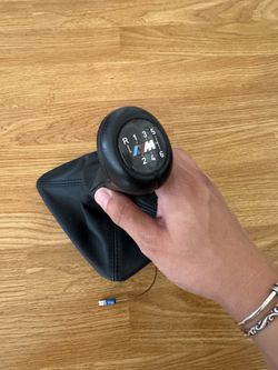 OEM BMW e46 M3 illuminated shift knob