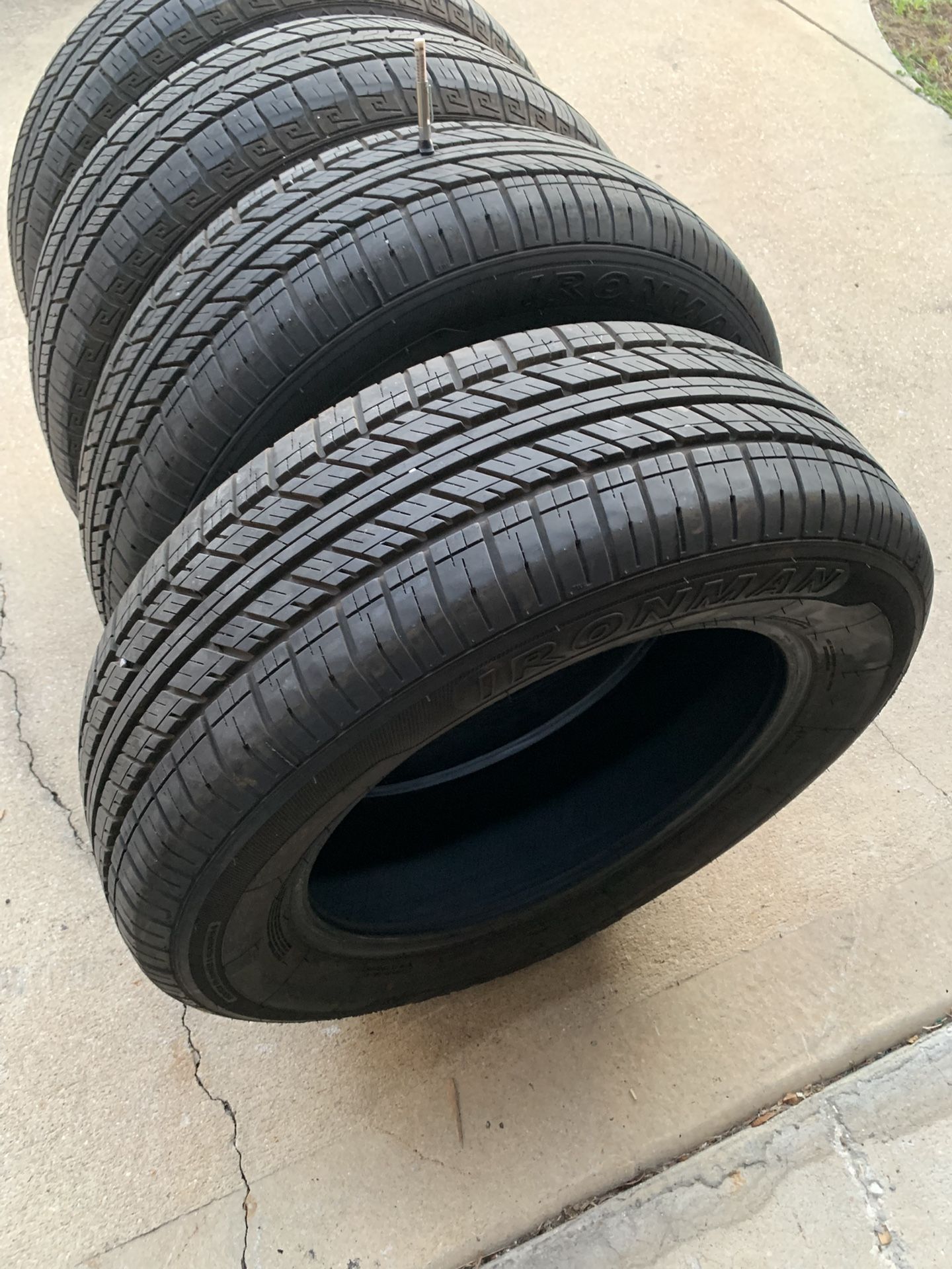2 Ironman RB- suv tires 235/65/18 , , 2 sailun terra max HLT tires