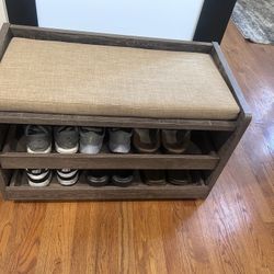 Entryway Shoe Bench