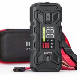 KITS Jump Starter 2000 Amp 20000mAh Car Starter for up to 8.5L Gas and 6L Diesel Engines with Boost Function 12V Lithium Portable Car Battery Booster