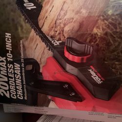 Hyper tough 20v max cordless 10 inch chainsaw hotsell