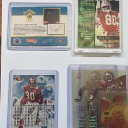91,96,97,98 Jerry Rice Cards