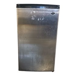 Sanyo Stainless Steel Mini Fridge