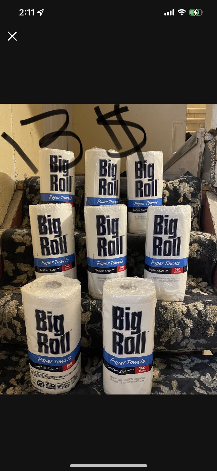 Big Rolls Paper Towels Bundles All For $12