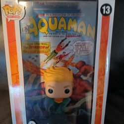 Aquaman Comic Book Cover Funko Pop